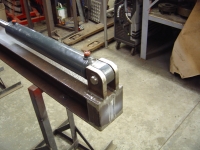  shortened pin in place - still need to add locking bolt on other side